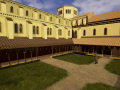 Hyde Abbey - Cloisters 3D-view - now in Unreal