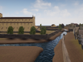 Hyde Abbey - View along river - now in Unreal 1