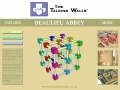 New Home Page for Beaulieu Abbey Kiosk