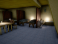 Interior view of Infirmary for a French Cistercian Monastery research paper 4
