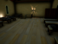 Interior view of Infirmary 1stFlr for a French Cistercian Monastery research paper 2