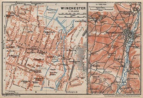 Map of Winchester 1