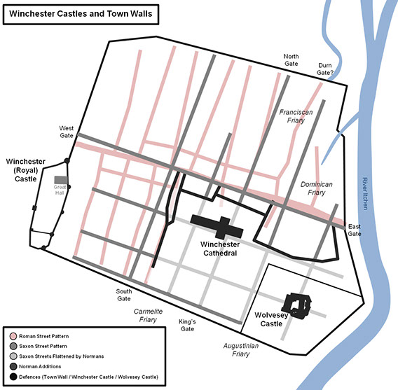 winchester_castle_town_walls_plan